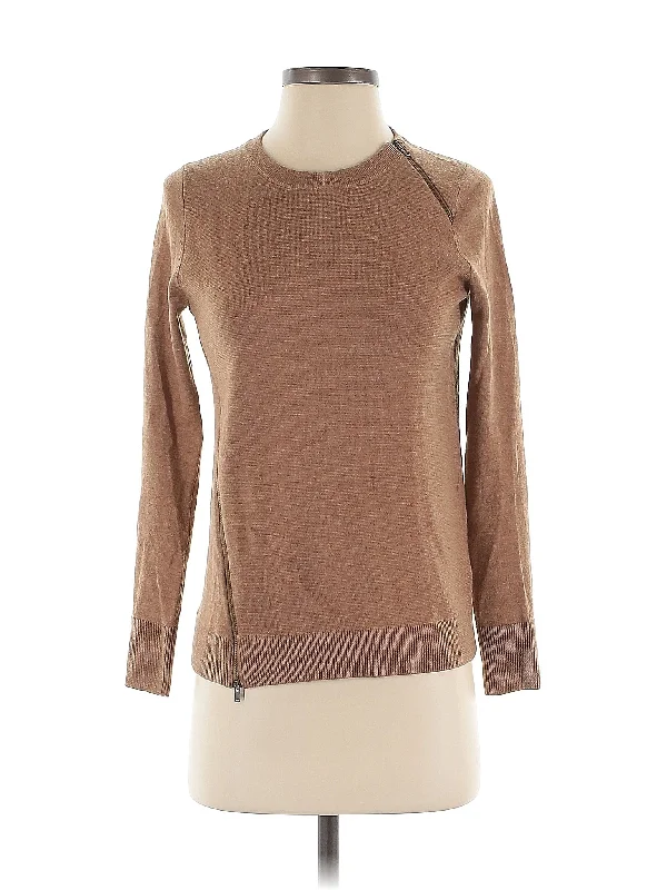 Wool Pullover Sweater High Neck Pullover