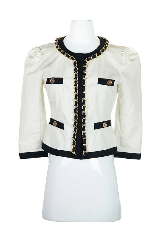 Moschino Cheap And Chic Jacket Faux Fur Jacket Real Fur Jacket Shearling Jacket