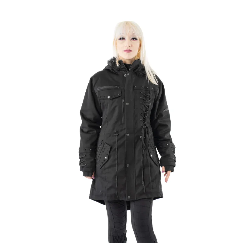WRENLEY JACKET - BLACK Bomber Jacket Anorak Windbreaker