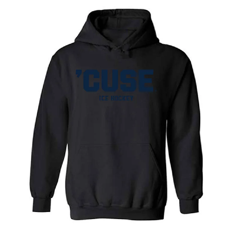 Syracuse - NCAA Women's Ice Hockey : Peyton Armstrong - Classic Shersey Hooded Sweatshirt Hoodie with Ribbed Neckline Snug Warm
