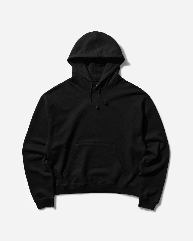 Men's Reflective Finesse Pup Hoodie Black Hoodie with Reflective Safety Nightwear