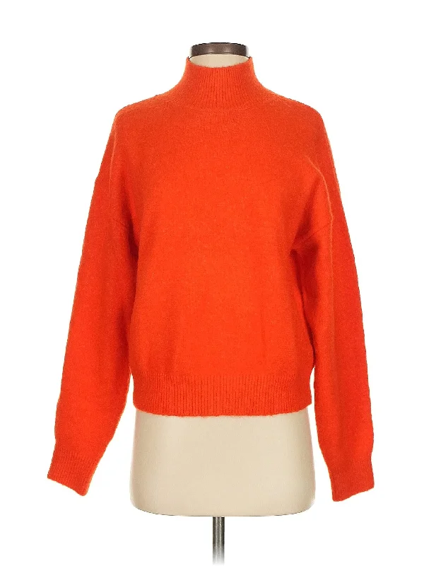 Turtleneck Sweater Hooded Caped Shawl Collar