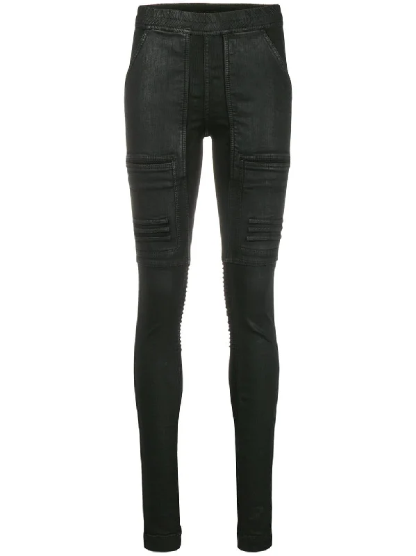 skinny biker trousers Trousers Party Sparkling
