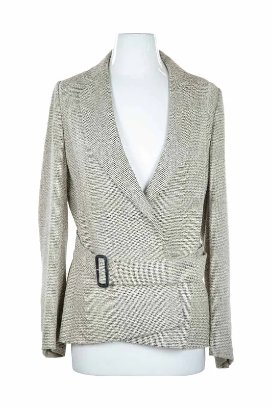 Richard Gien Jacket One-Shoulder Jacket Off-the-Shoulder Jacket Asymmetrical Jacket