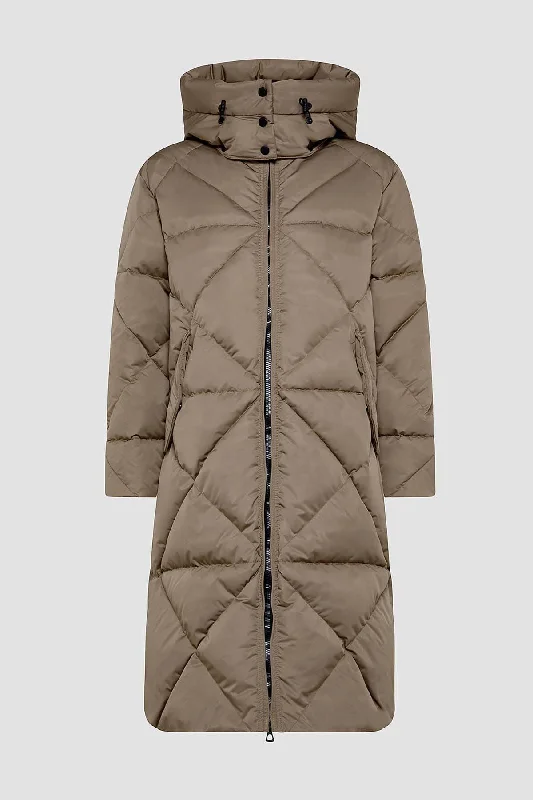 Cortina - Long Down Jacket Nylon Jacket Polyester Jacket Spandex Jacket