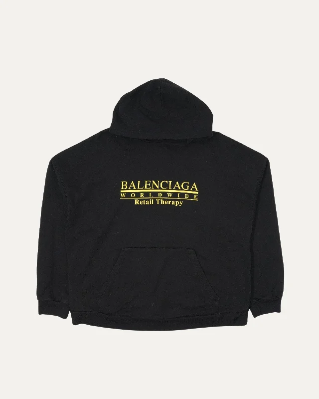Retail Therapy Hoodie Hoodie with Rhinestones Sparkly Elegant
