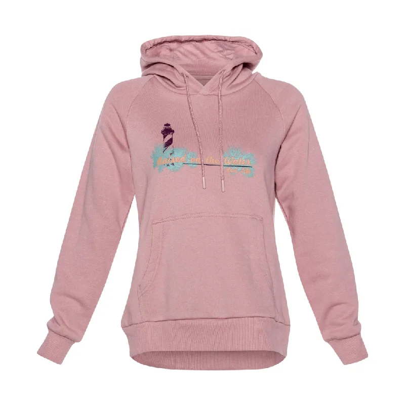 Fleece Hoodie "Sanibel Lighthouse" Hoodie with Rhinestones Sparkly Elegant