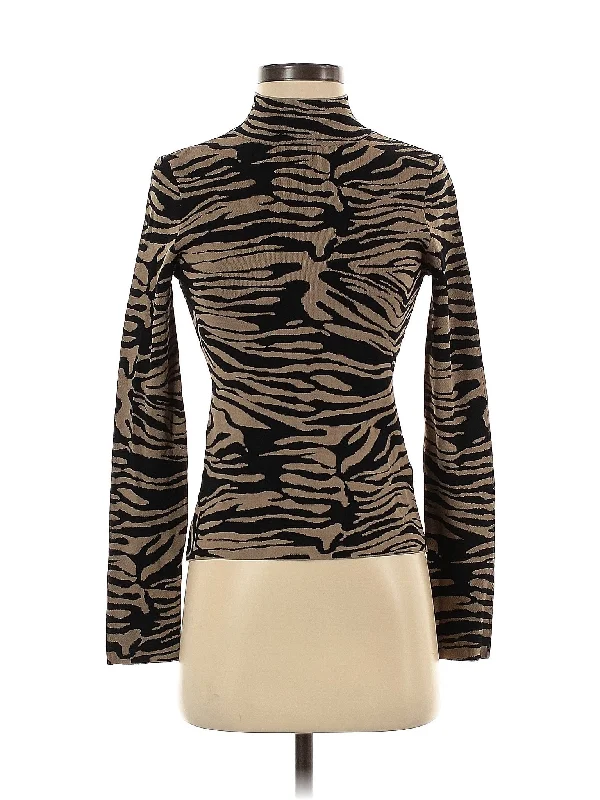 Turtleneck Sweater Spandex Blend Rayon Blend Denim Blend