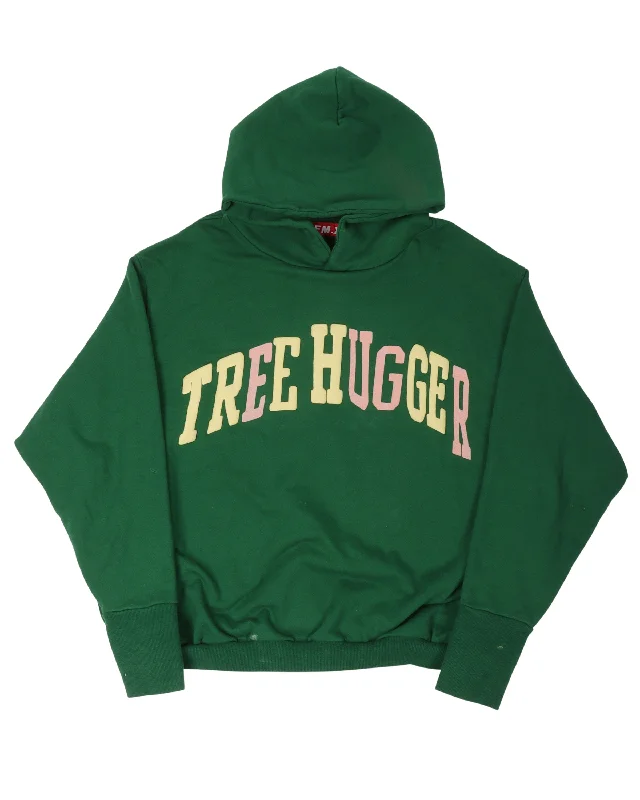 Tree Hugger Hoodie Hoodie with Color Block Contrast Stylish