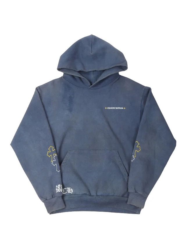 Drake "Certified Chrome" Hoodie Hoodie with Metallic Shiny Futuristic