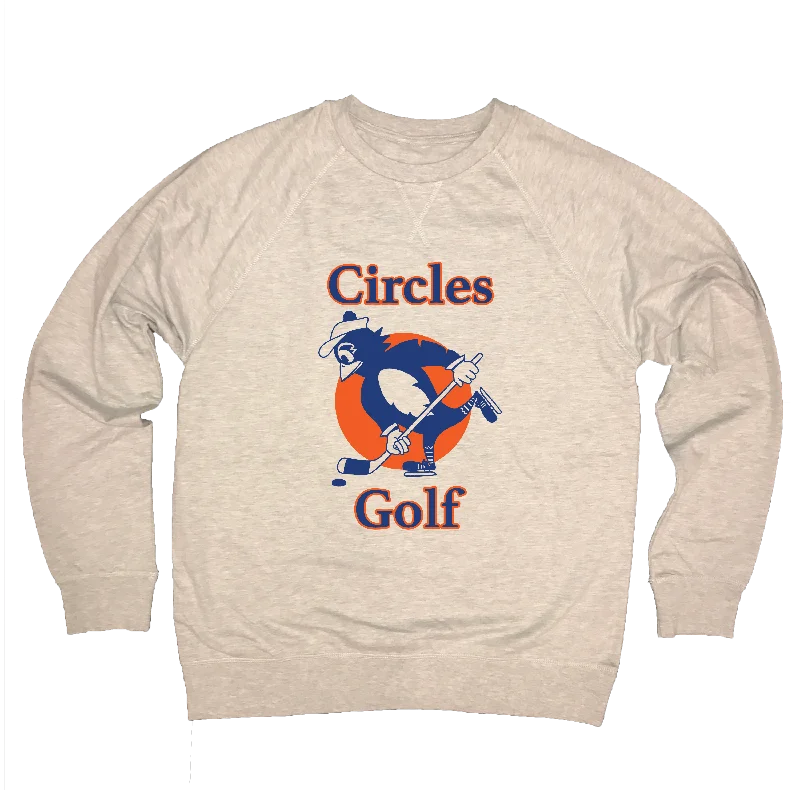 Circles Golf Hockey - Lightweight Pullover Slit Sleeve Stylish