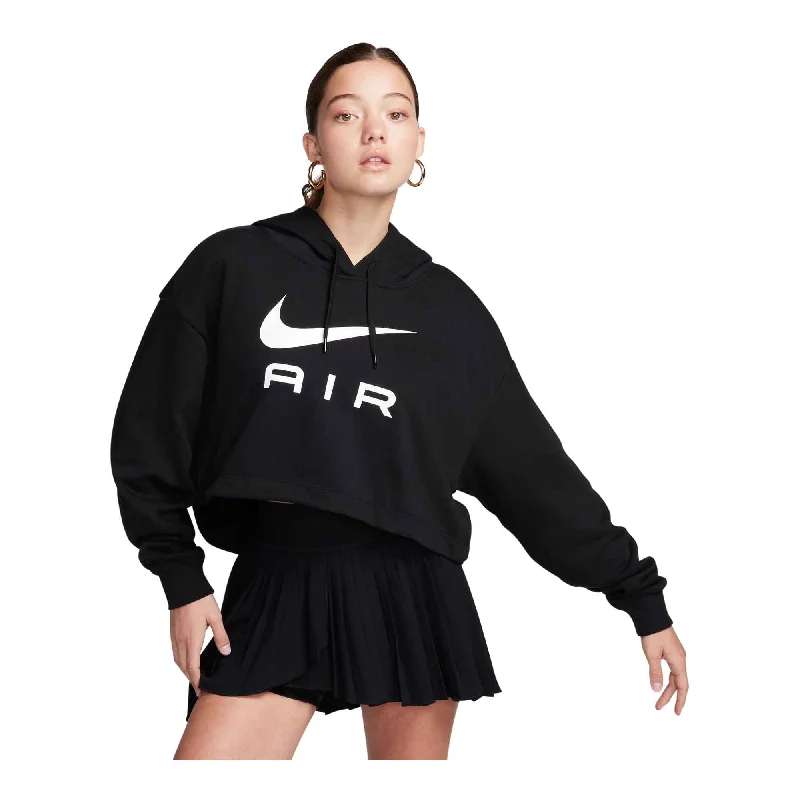 Nike Sportswear Air Women's Oversized Fleece Pullover Hoodie Hoodie Jacket Zipper Layering