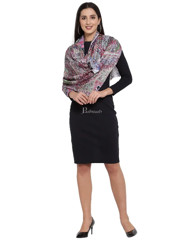 Pashtush Women'S Soft Bamboo Scarf, Casual Shawls, Stoles, Wraps (Soft Bamboo) - Darbar Comfortable Shawl Scarf Wrap