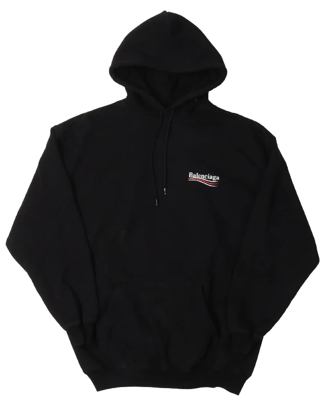 Campaign Hoodie Hoodie with Ribbed Cuffs Snug Fit Comfort