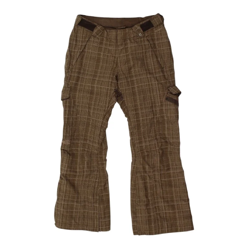 The North Face Womens Brown Ski Trousers | Designer Winter Sports Snow Pants VTG Trousers Top Rated The North Face Womens Brown Ski Trousers | Designer Winter Sports Snow Pants VTG Trousers Top Rated