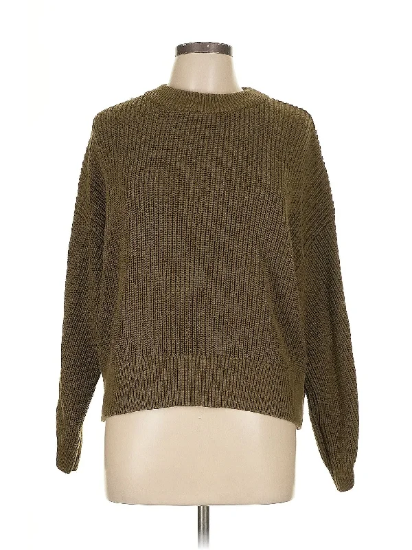 Pullover Sweater Elbow Length Sleeve