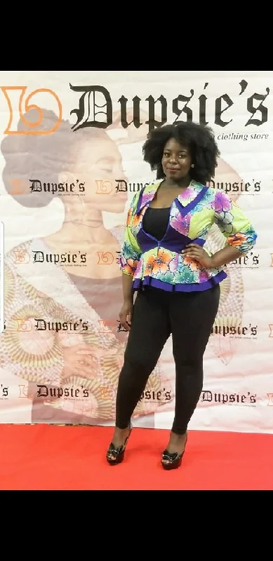 Dupsie's Exclusive African Print Jacket Top-DPEXST Fleece Jacket Down Jacket Feather Jacket Dupsie's Exclusive African Print Jacket Top-DPEXST Fleece Jacket Down Jacket Feather Jacket
