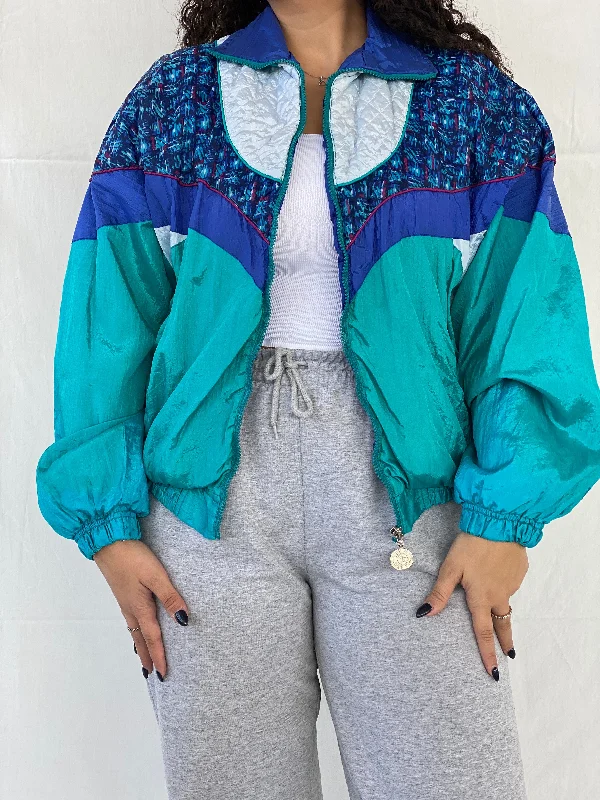Vintage 80s/90s Advantage by Wilson Windbreaker Jacket - M Fitted Jacket Loose Jacket Oversized Jacket Vintage 80s/90s Advantage by Wilson Windbreaker Jacket - M Fitted Jacket Loose Jacket Oversized Jacket