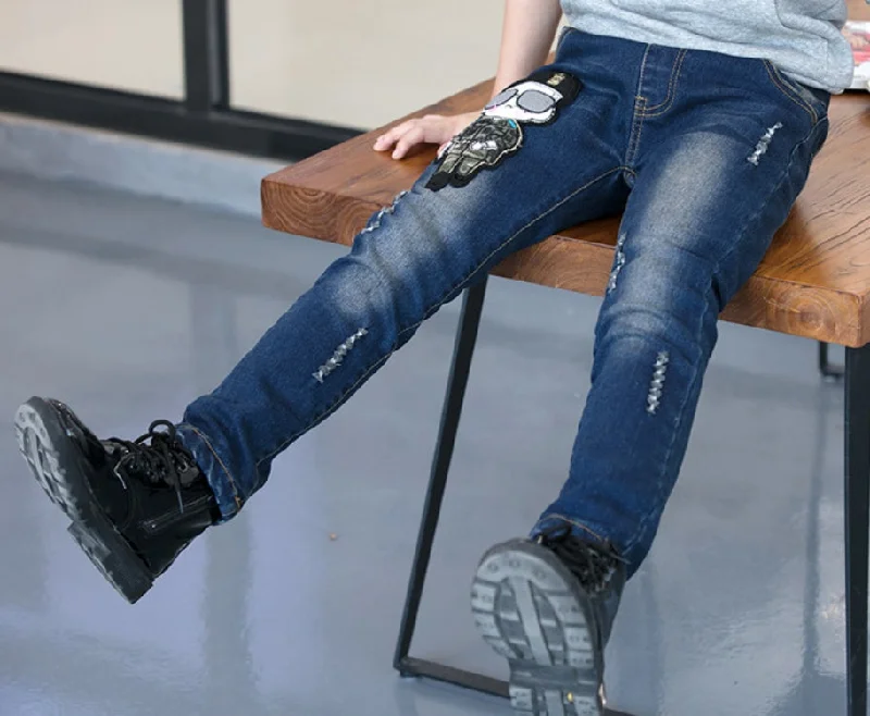 Boy jeans trousers Trousers Office Stylish