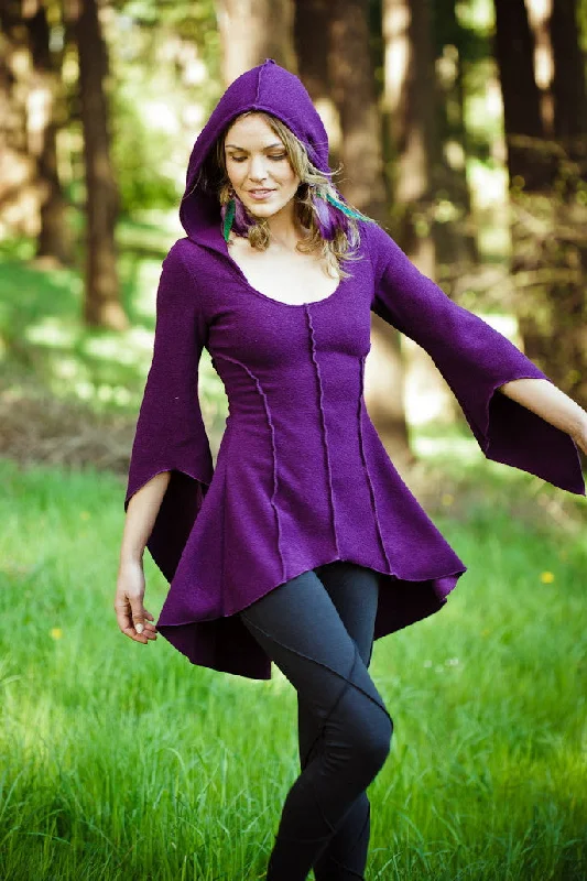 Sprite Hoodie Hoodie with Belted Waist Structured Tailored