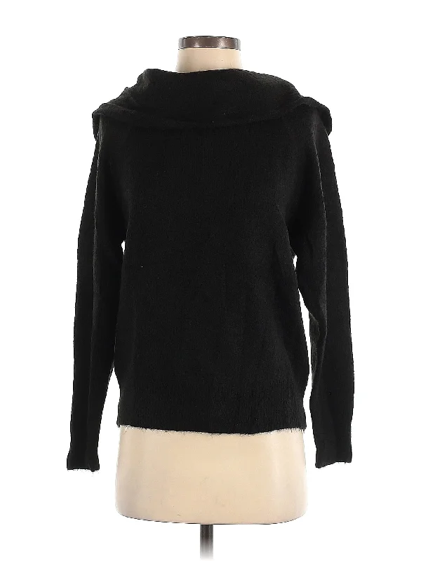 Turtleneck Sweater Silk Blend Satin Velvet
