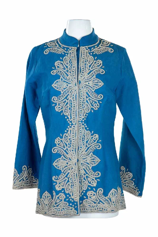 Jeannie McQueeny Jacket Collared Jacket Crew Neck Jacket Turtle Neck Jacket