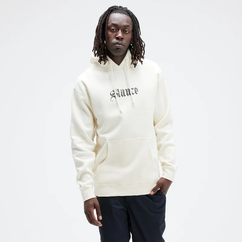 IT WAS ALL HOODIE Hoodie with Button Placket Classic Preppy