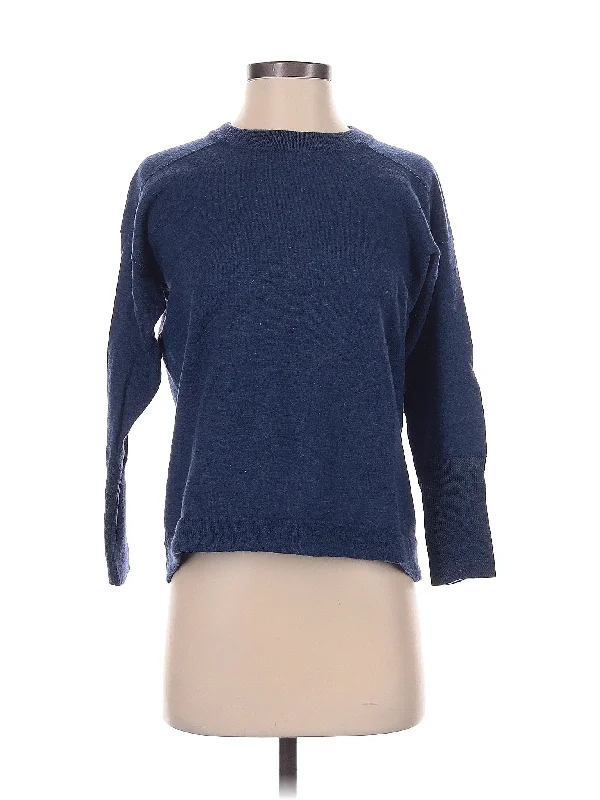 Wool Pullover Sweater Seamless Knit Pullover