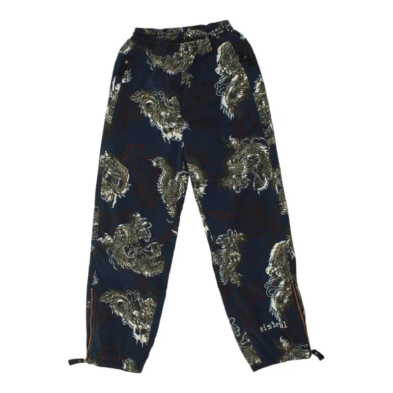 Mistral Womens Navy Patterned Ski Trousers | Vintage Designer Snow Pants VTG Trousers Bestseller Popular Mistral Womens Navy Patterned Ski Trousers | Vintage Designer Snow Pants VTG Trousers Bestseller Popular