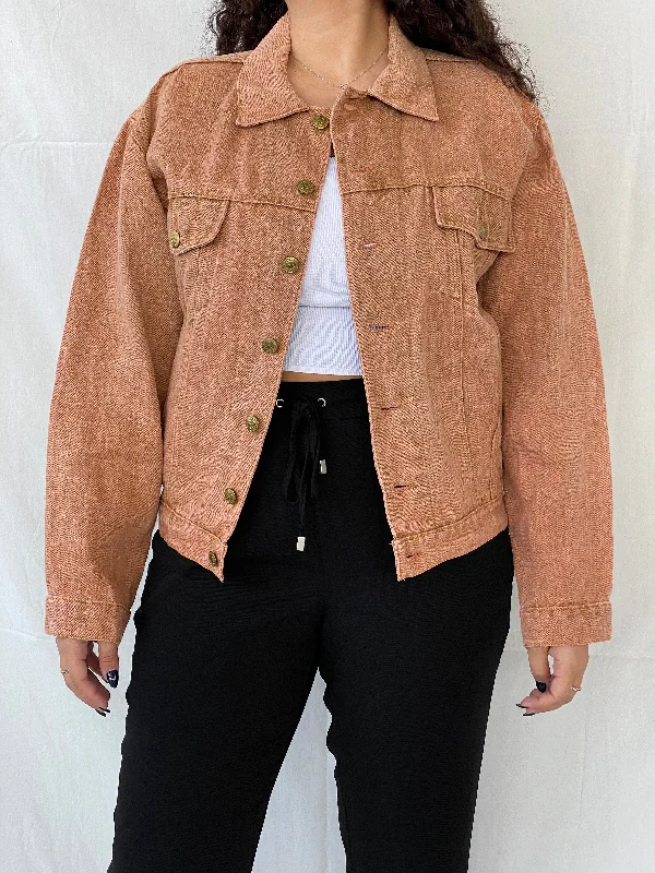 Hanfhaus Berlin Hemp Denim Jacket - M V-Neck Jacket Boat Neck Jacket Square Neck Jacket