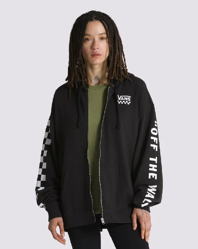 Polerón Extra Fun Os Hoodie Black Hoodie with Distressed Vintage Worn