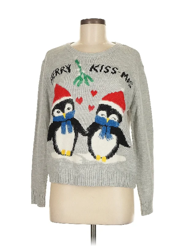 Pullover Sweater Crew Neck Wool