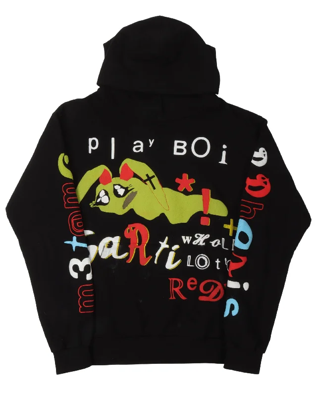 Playboi Carti Whole Lotta Red Hoodie Graphic Hoodie Design Print