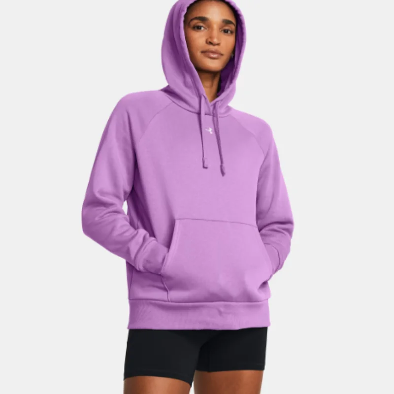 Women's Under Armour Rival Fleece Hoodie Hoodie with Turtle Neck Cozy Winter