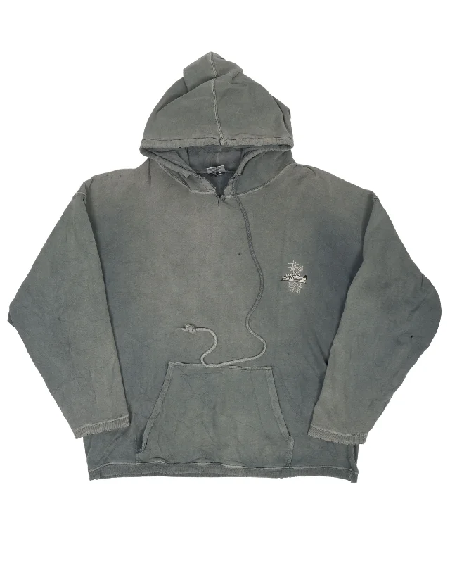 Stussy Hoodie Hoodie with Snap Buttons Easy Quick