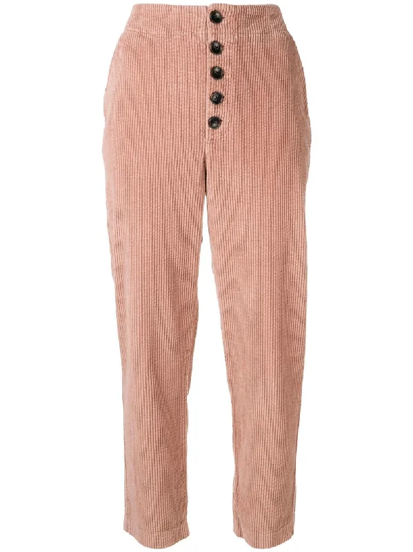 Patt corduroy tapered trousers Trousers Cargo pockets