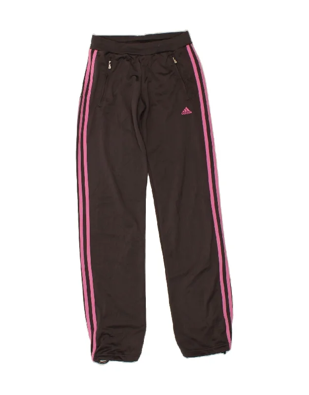 ADIDAS Womens Tracksuit Trousers UK 16 Large Grey Polyester Trousers Essential Wardrobe