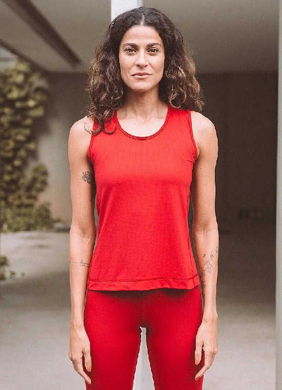 Court Tank (Divino) striped tank top