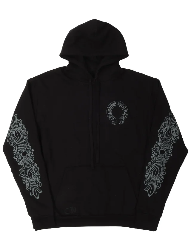 Friends & Family Horseshoe Logo Hoodie Hoodie with Pastel Soft Subtle