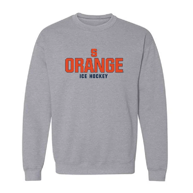 Syracuse - NCAA Women's Ice Hockey : Peyton Armstrong - Classic Shersey Crewneck Sweatshirt Hoodie with Rolled Sleeves Casual Relaxed