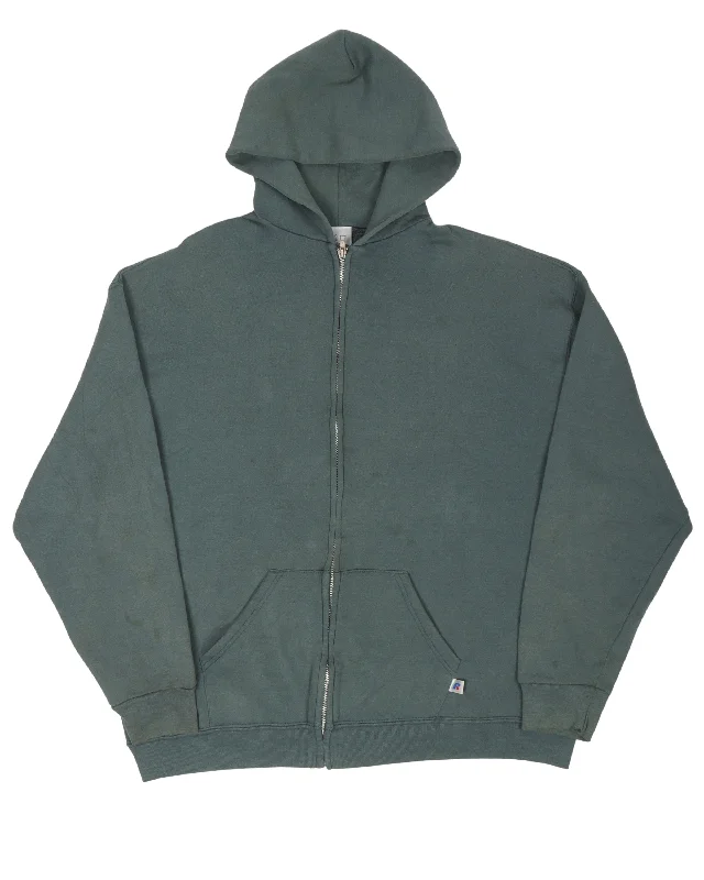 Zip Up Russell Hoodie Hoodie with Magnetic Closure Innovative Modern