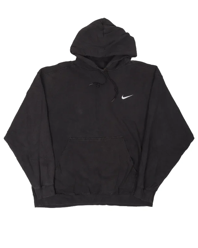 Nike Small Swoosh Hoodie Hoodie with Half-Zip Sporty Casual