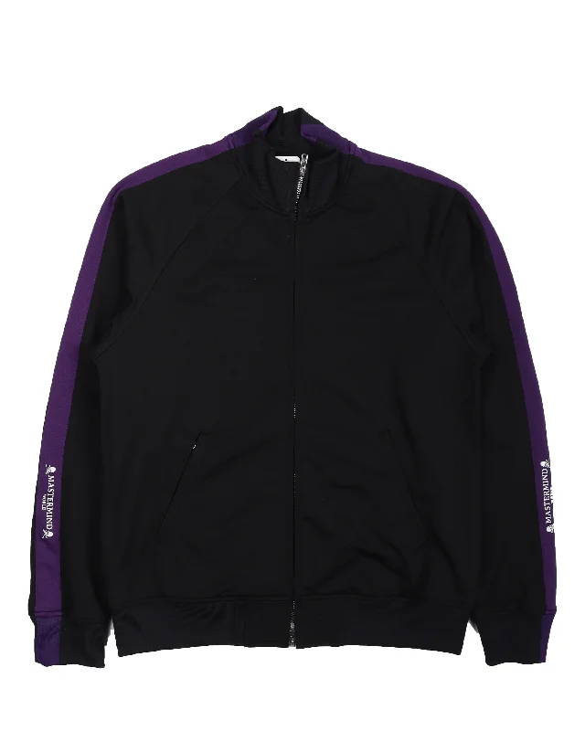 Embroidered Track Jacket Denim Jacket Leather Jacket Suede Jacket