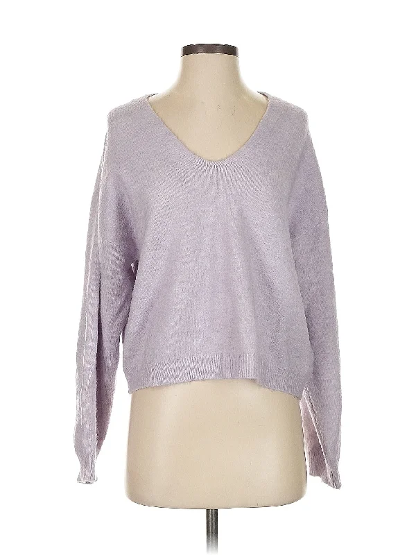 Pullover Sweater Short Puff Sleeve