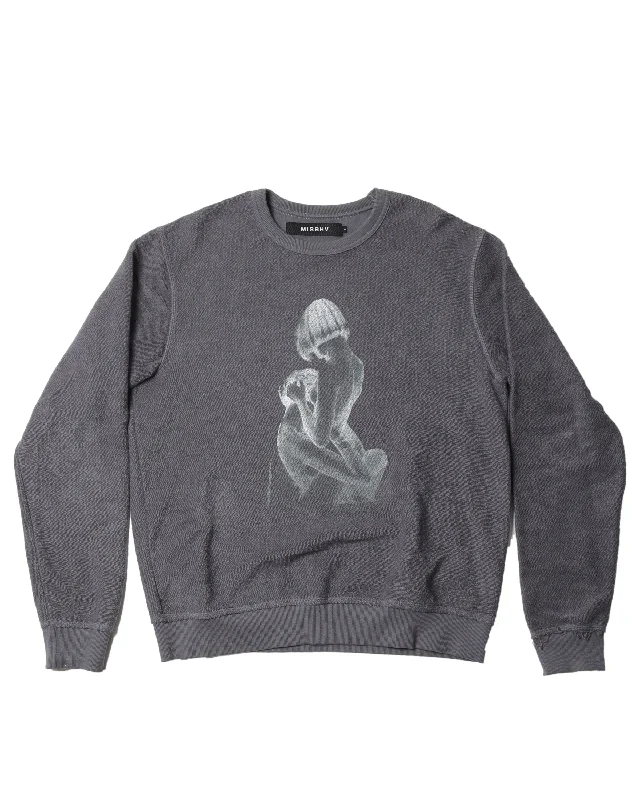 Motel Mirage Sweater Glossy Satin Silk