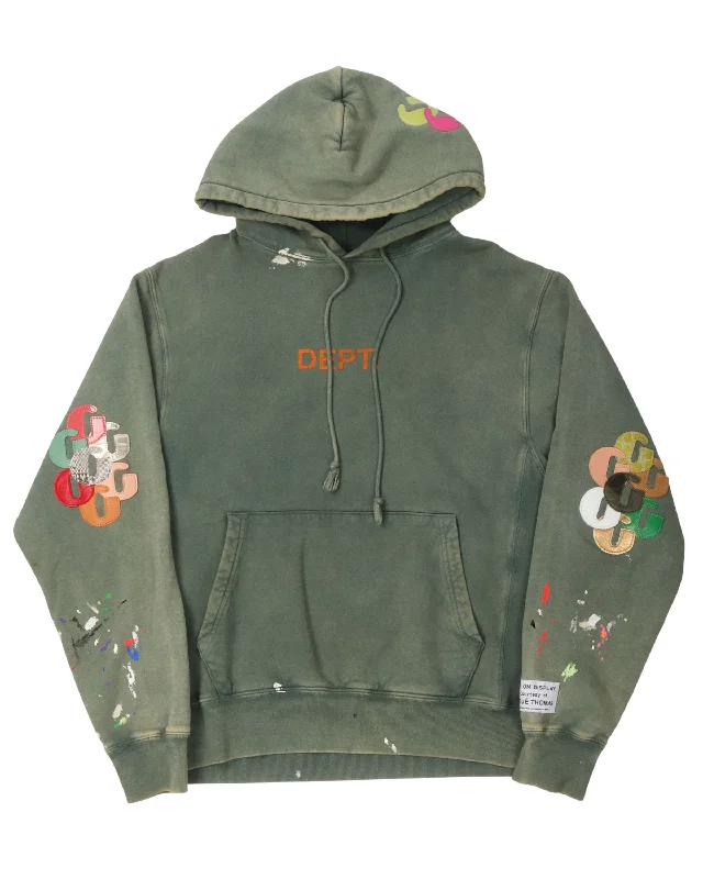 G Patch Hoodie Hoodie Sweatshirt Pullover