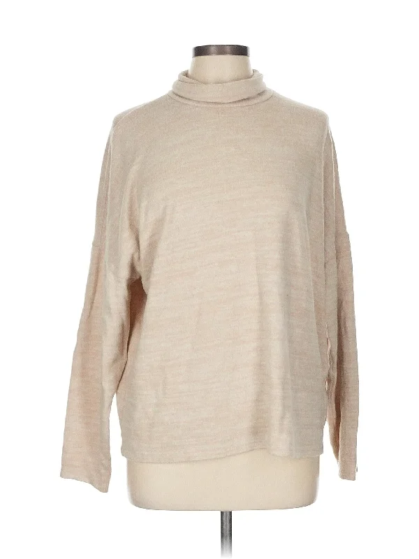 Turtleneck Sweater Neon Metallic Matte