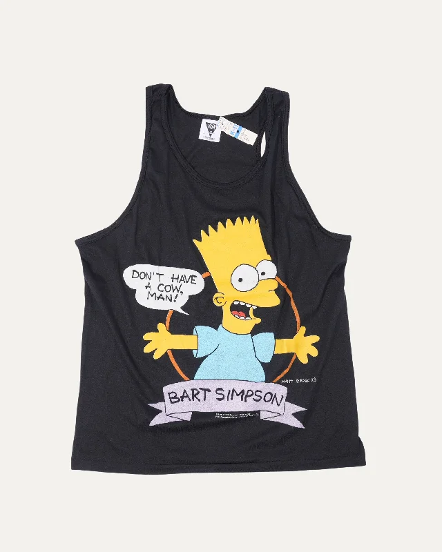 Bart Simpson Tank Top turquoise tank top