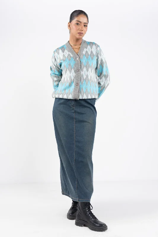 Acrylic Sweater Spandex Blend Rayon Blend Denim Blend