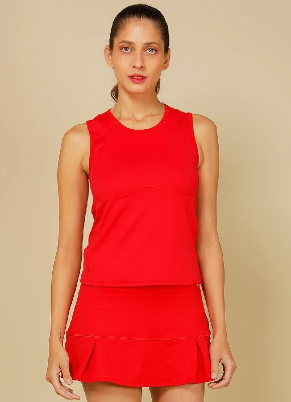 Match Tank (Guarana) UPF 50+ yoga tank top
